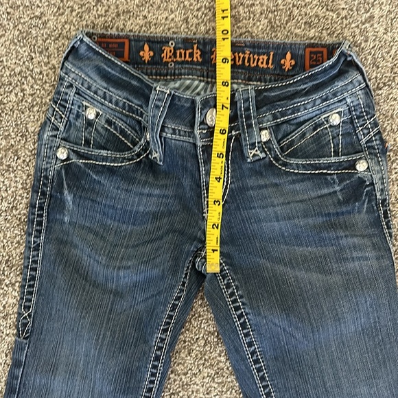 Rock revival size 25 boot cut medium wash - Picture 3 of 4